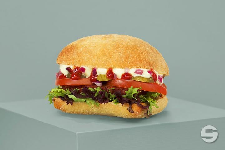 CHICAGO EDGY - Swing Kitchen - Vegan Burger