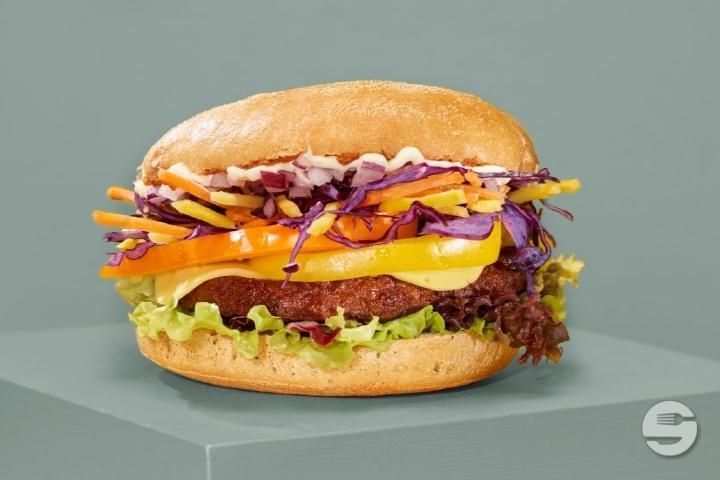 CHEESE BURGER - Swing Kitchen - Vegan Burger