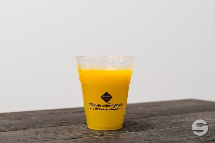 ORGANIC ORANGE JUICE - Swing Kitchen - Vegan Burger