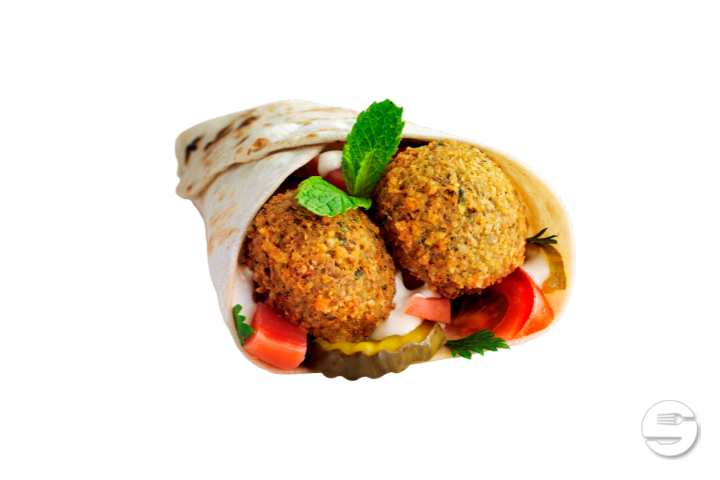 Falafel (homemade) in pita bread 6 pcs. - EGE