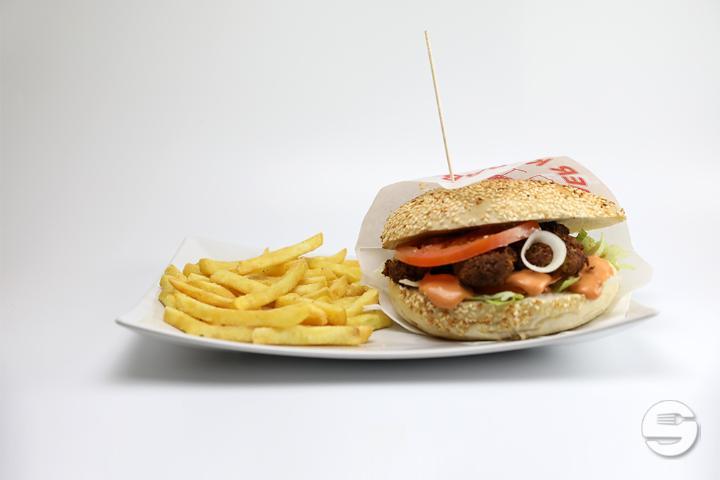 XXL Vegi Burger Menü - Goranac