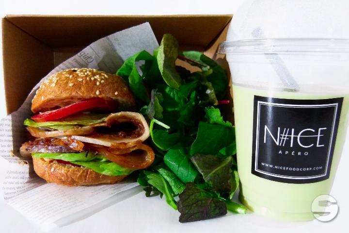 N#ICE Lunch Box Burger - N#ICE Tapas