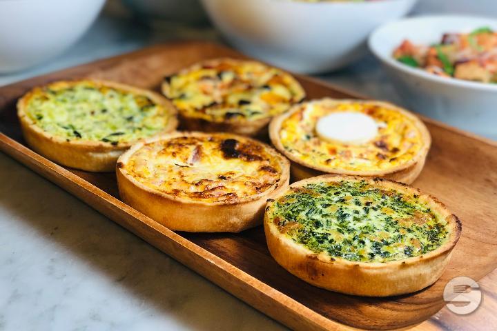 Quiche aux épinards et pignons - SEED