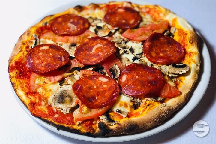 Pizza torre Verde - Tortellino