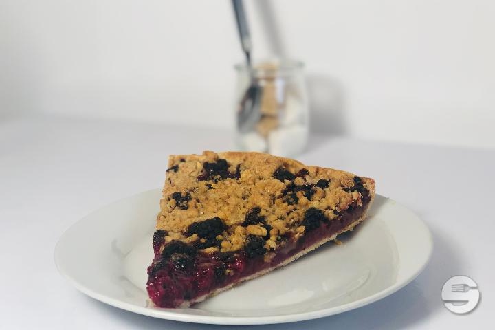 Crumble framboise - Le café des Rencontres