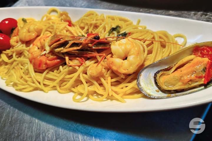 Spaghetti Tarantina - Olio'basilico