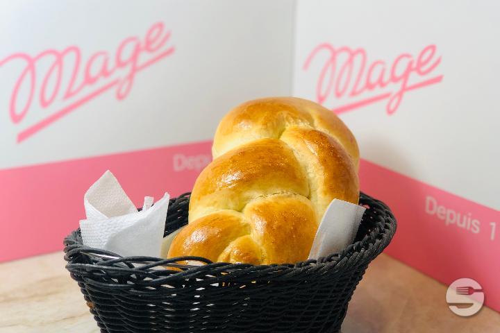 Small braided bread - Pâtisserie Mage