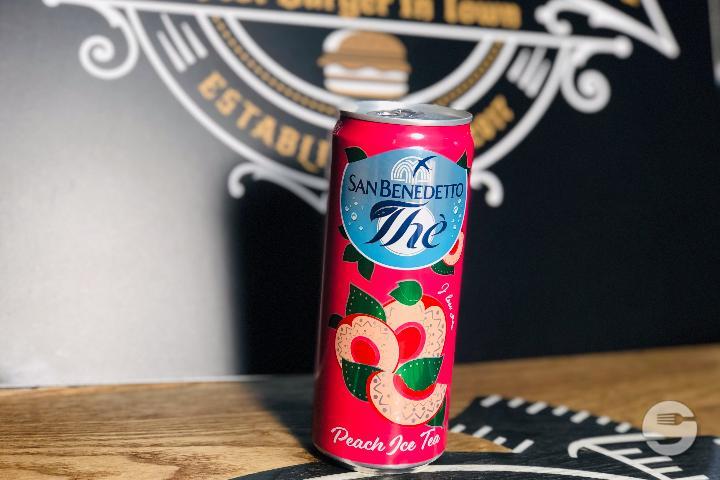 San Benedetto Peach Ice Tea - Burgers & Brothers