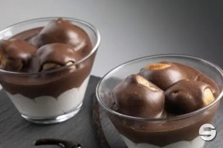 Profiterol - Mango Food und Drink