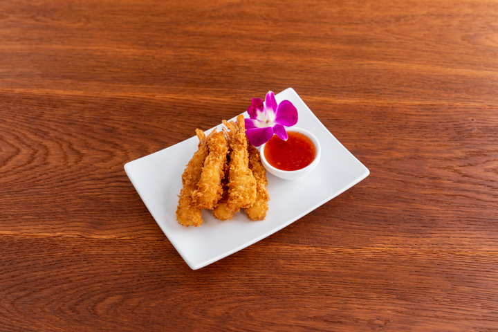 Breaded prawns (4 pieces) - Khao Hom Thai Take Away