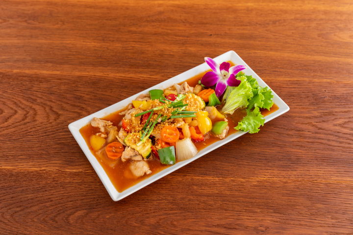 Pad Priau Wan - Khao Hom Thai Take Away