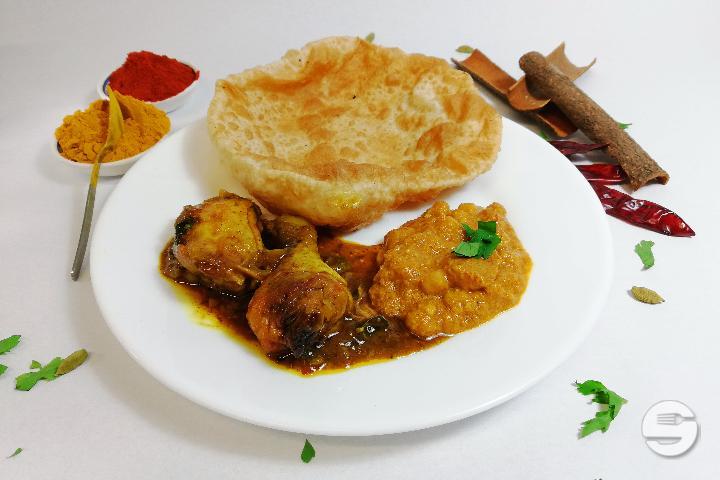 Massala Puri - Café Barath