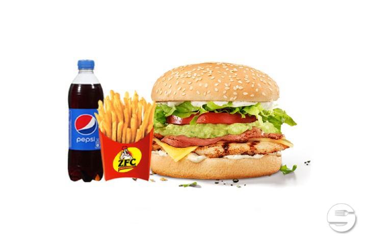 Szinger Avocado Burger - ZFC - Zürich Fried Chicken