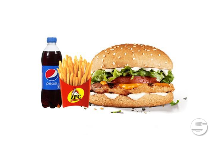 Grill Chicken Burger - ZFC - Zürich Fried Chicken