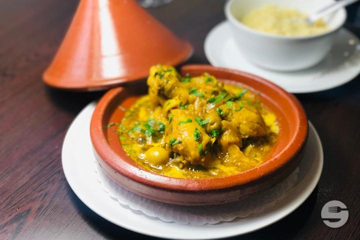 Tajine poulet au citron et olives - Jasmin