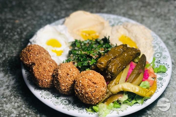 Falafel plate - Le Sultan
