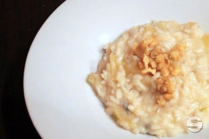Risotto al gorgonzola,Noci e mela - Ristorante Rosengarten