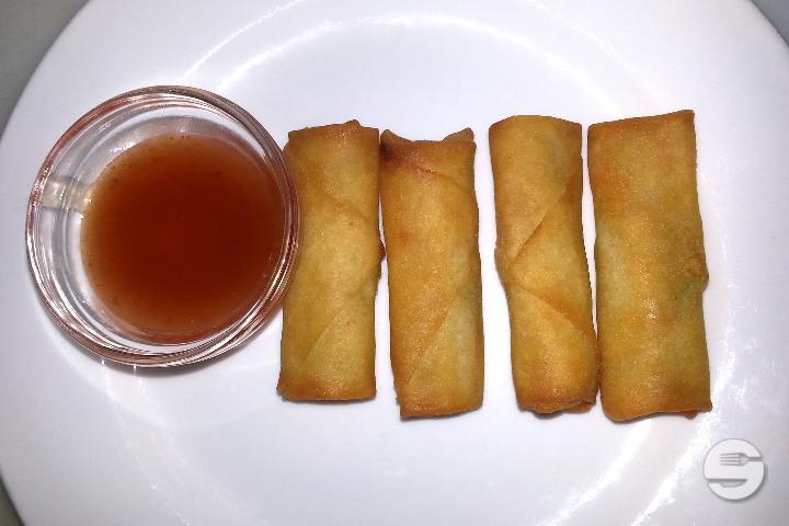 13. Mini-Frühlingsrolle (vegetarisch) (6 Stück) - Happy Wok