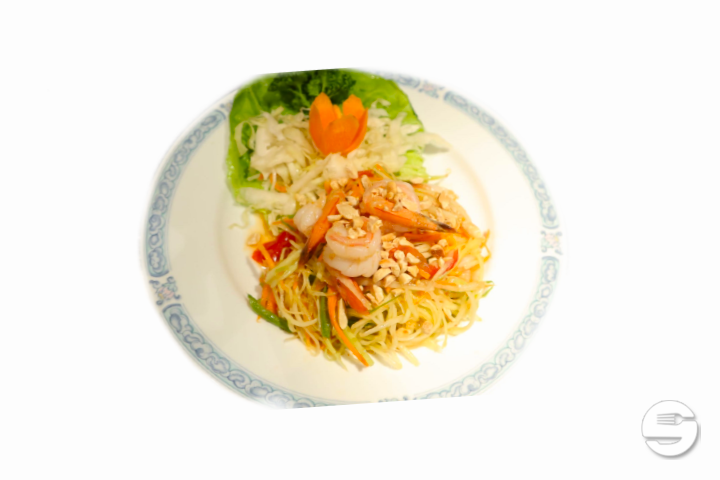 Papaya salad (hot) - Shanghai