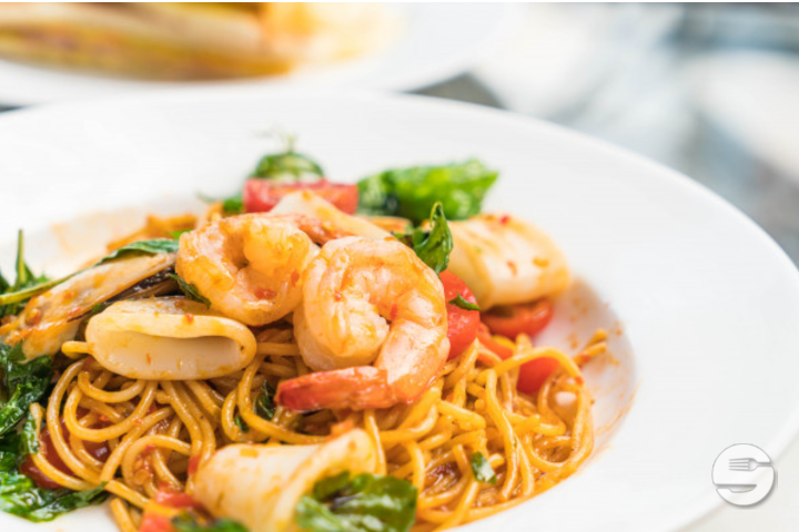 Spaghetti Al Frutti di Mare - Ristorante Pizzeria Lilienthal