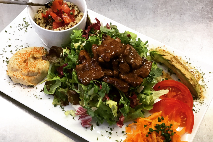Salade FITNESS avec du Bœuf - Tout Simplement