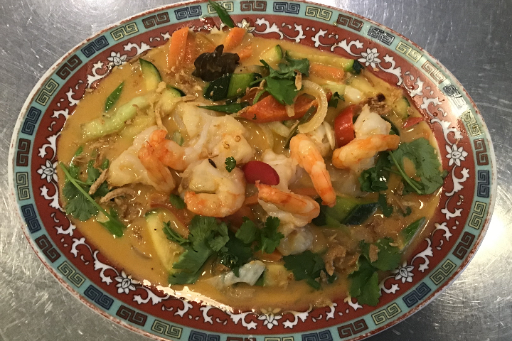 Crevettes curry PANANG - Tout Simplement