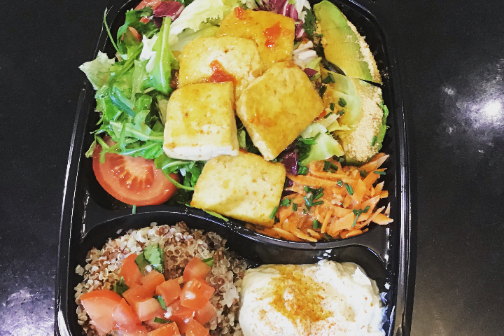 Salade FITNESS au TOFU - Tout Simplement