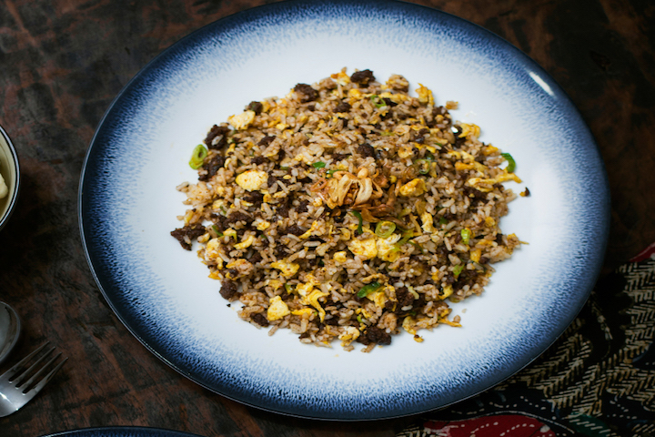 Nasi Goreng Rendang - Sendok Garpu