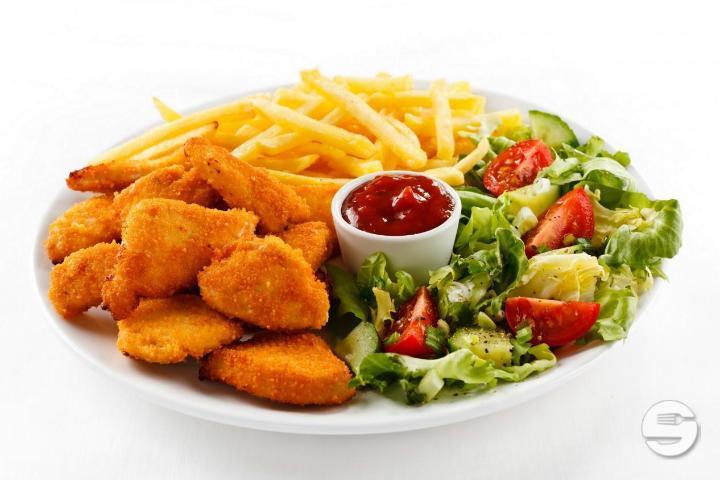 Nuggets plate - Jet Pizza