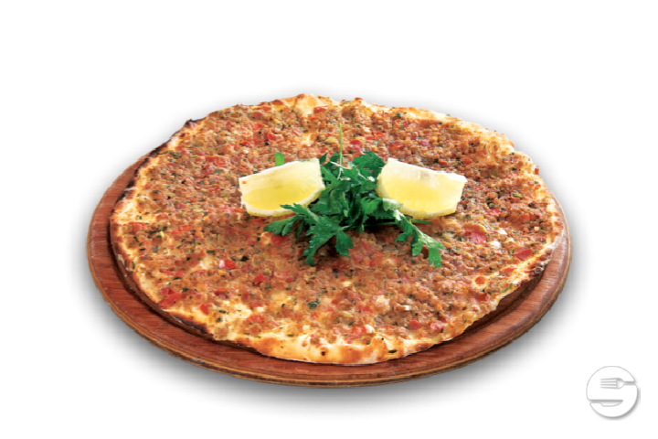 Lahmacun with salad and kebab - Lemon Food Drinks Oerlikon