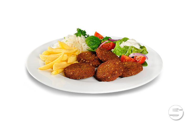 Falafel plate with salad - Lemon Food Drinks Oerlikon