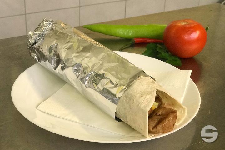 Kebab in flatbread - Brücke Restaurant