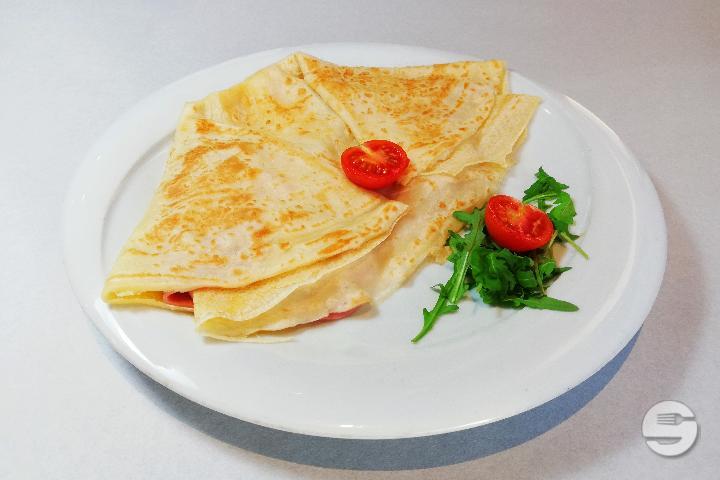 Crêpe jambon fromage - Salon de la Gare