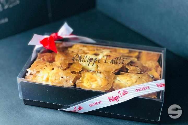 Caramel Tuile biscuit - Philippe Taillé Carouge