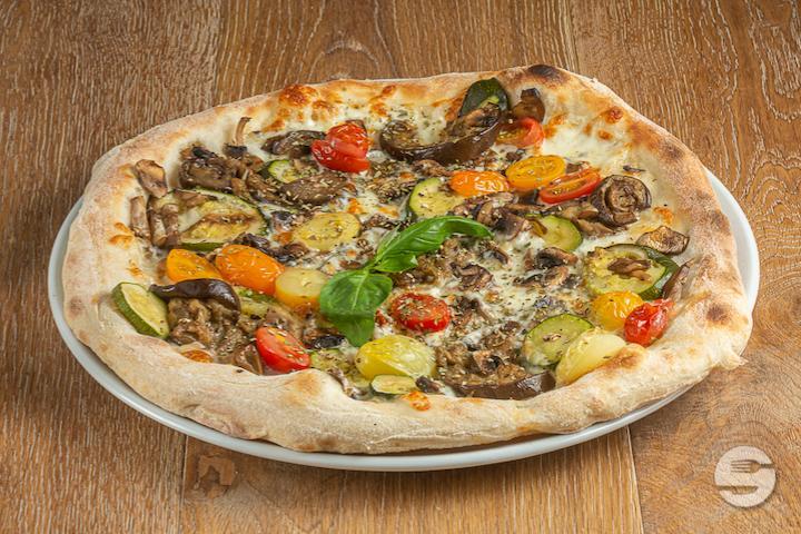 Pizza Blanche Végétarienne - Mami pizza
