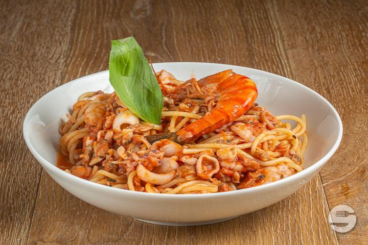 Spaghetti aux Fruits de Mer - Mami pizza