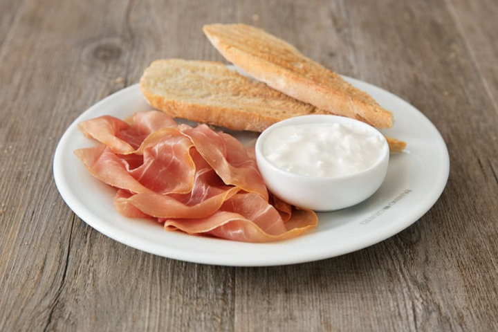 Assagio di Parma e Stracciatella - Panino Giusto