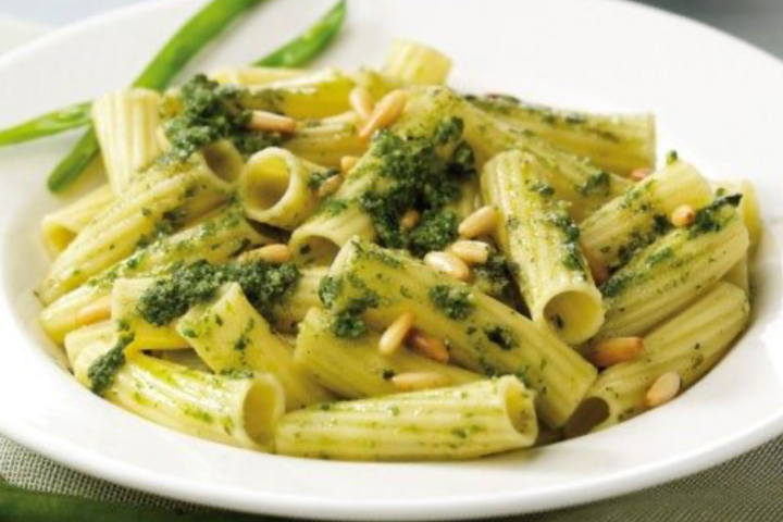 Rigatoni Pesto Menu - Panino Giusto