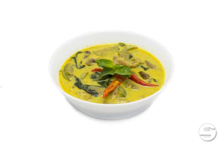 Green curry with a side dish of your choice - Thai To Go