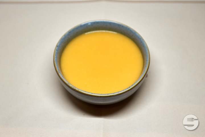 Carrot Ginger soup - Kitchen & Bar by Courtyard