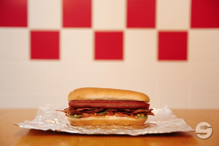 Hot Dog Bacon - Five Guys