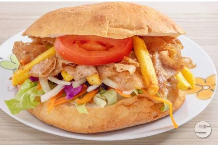 Poulet Pepito oder Kebab - Kiosk