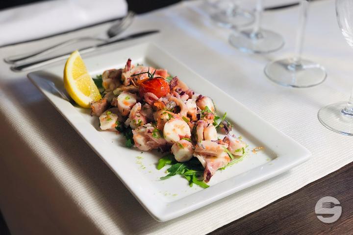 Octopus salad - Le Petit Lac