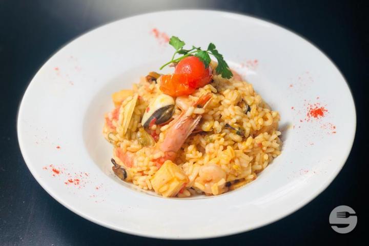 Risotto with seafood - Churrasqueira