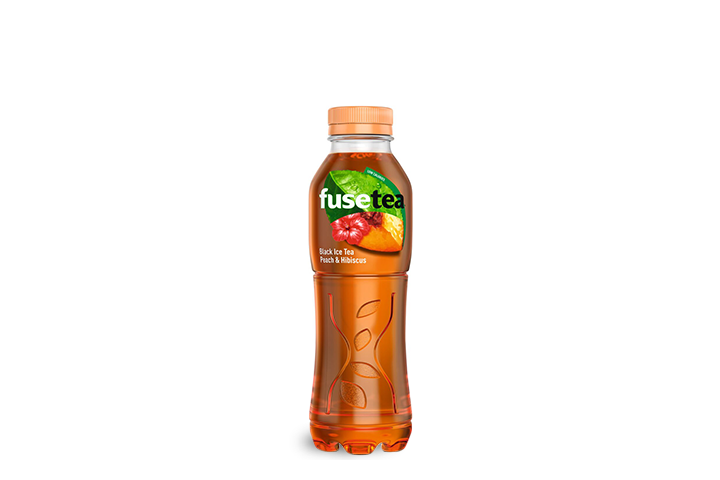 Peach & Hibiscus Infused Ice Tea - Fuse Tea - Salsabeel