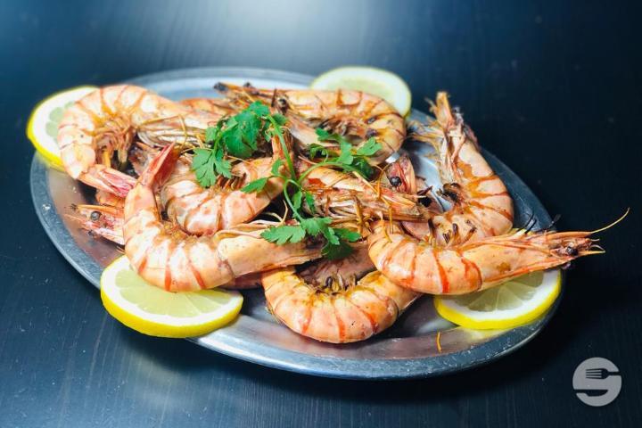 Grilled king prawns - Churrasqueira Rei Do Leitao