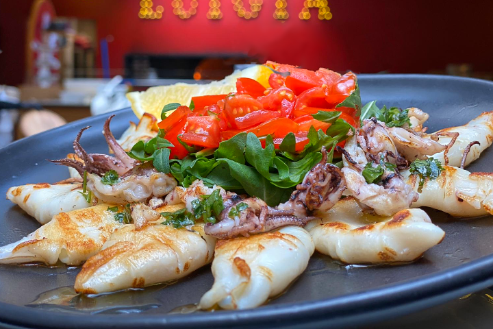 Calamari alla griglia - ByLÙ by Luigia
