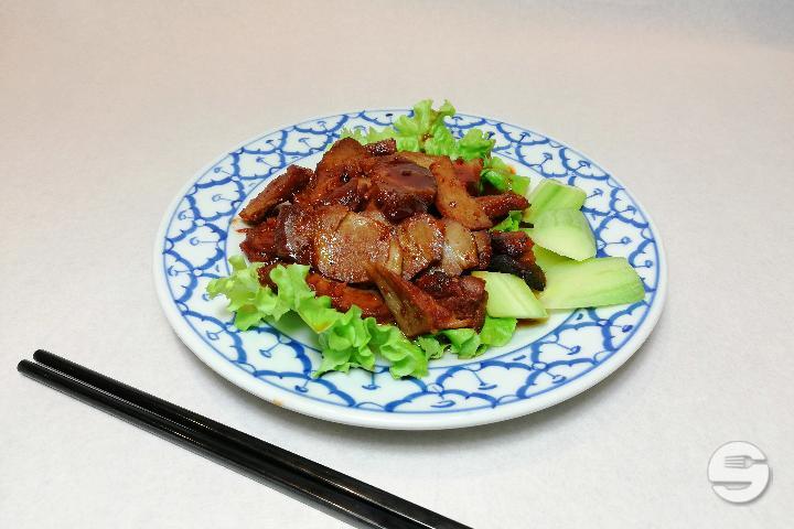11.poulet laqué - Tropicana