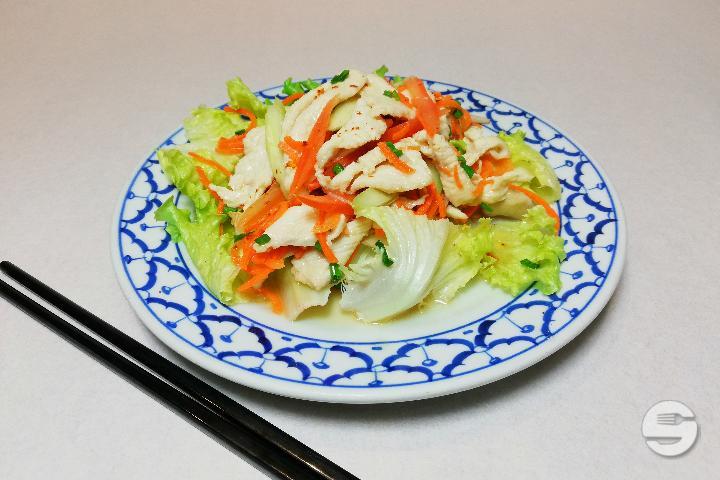 31C. Salade de poulet façon thaï - Tropicana
