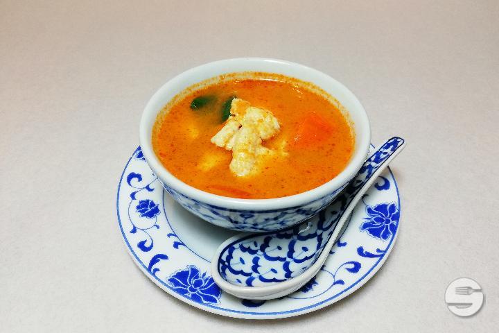 22. Soupe Thaï " Tom Kha Kai" au lait de coco et poulet - Tropicana